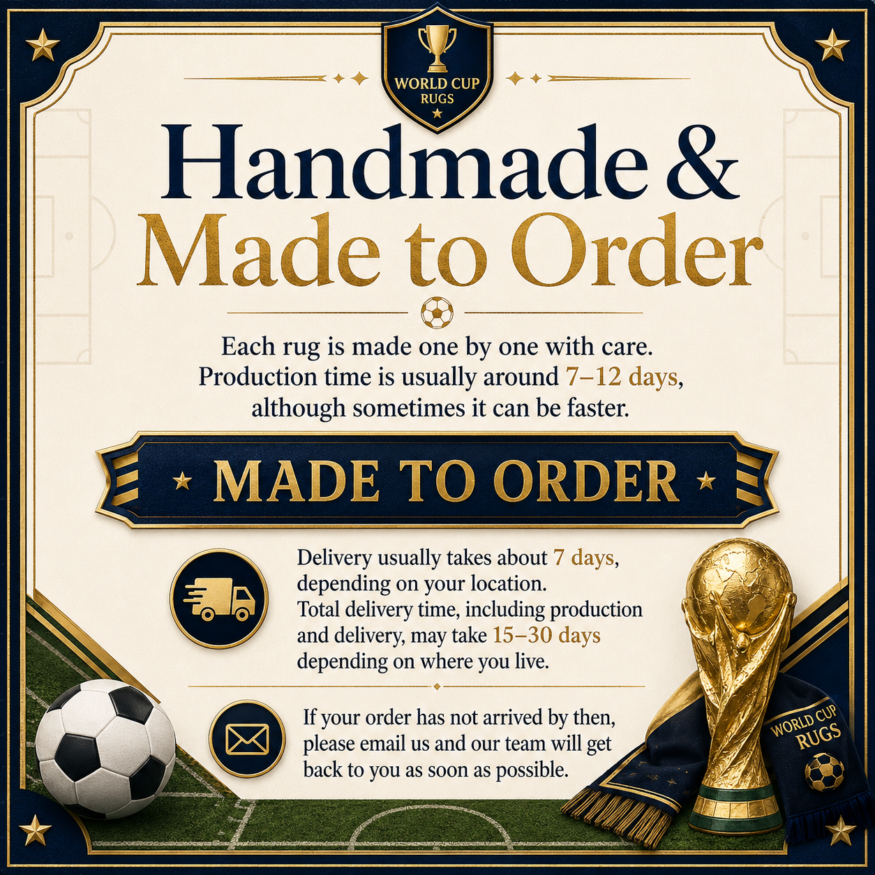 World Cup rug (Pre-Orders Only)